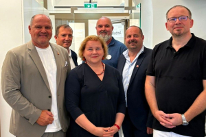 Besuch der Bundesministerin Korinna Schumann im Therapiezentrum Ybbs 